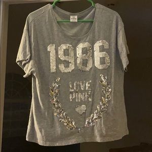 LOVE PINK Sequin Top